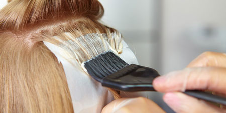 رنگ کردن موهای کراتینه شده,آیا موهای کراتین شده را می توان رنگ کرد,رنگ کردن موها قبل از کراتینه